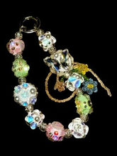 PINK GREEN WHITE WRISTLET