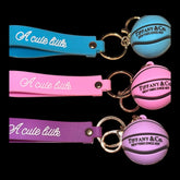 Tiffany Basketball Keychains