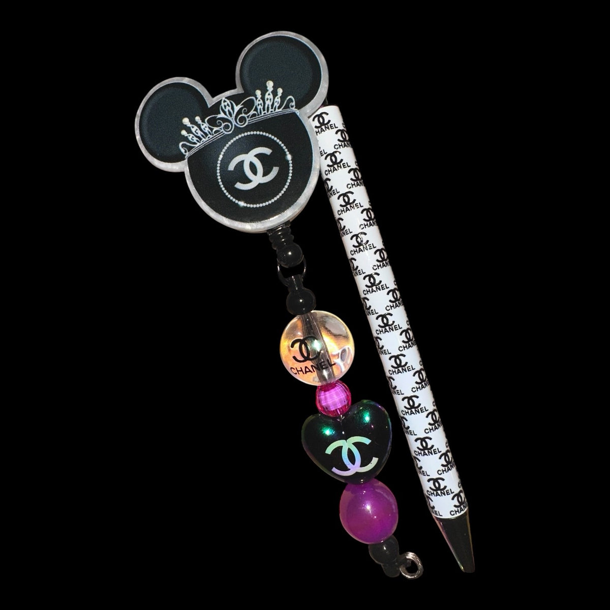 Minnie Princess CC Badge/Pen Set