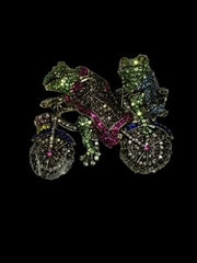 THE FROGS RIDING