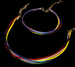 RAINBOW THIN BRACELETS