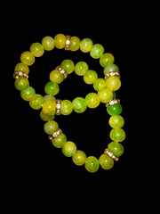 GREEN GRAPES BRACELET SET