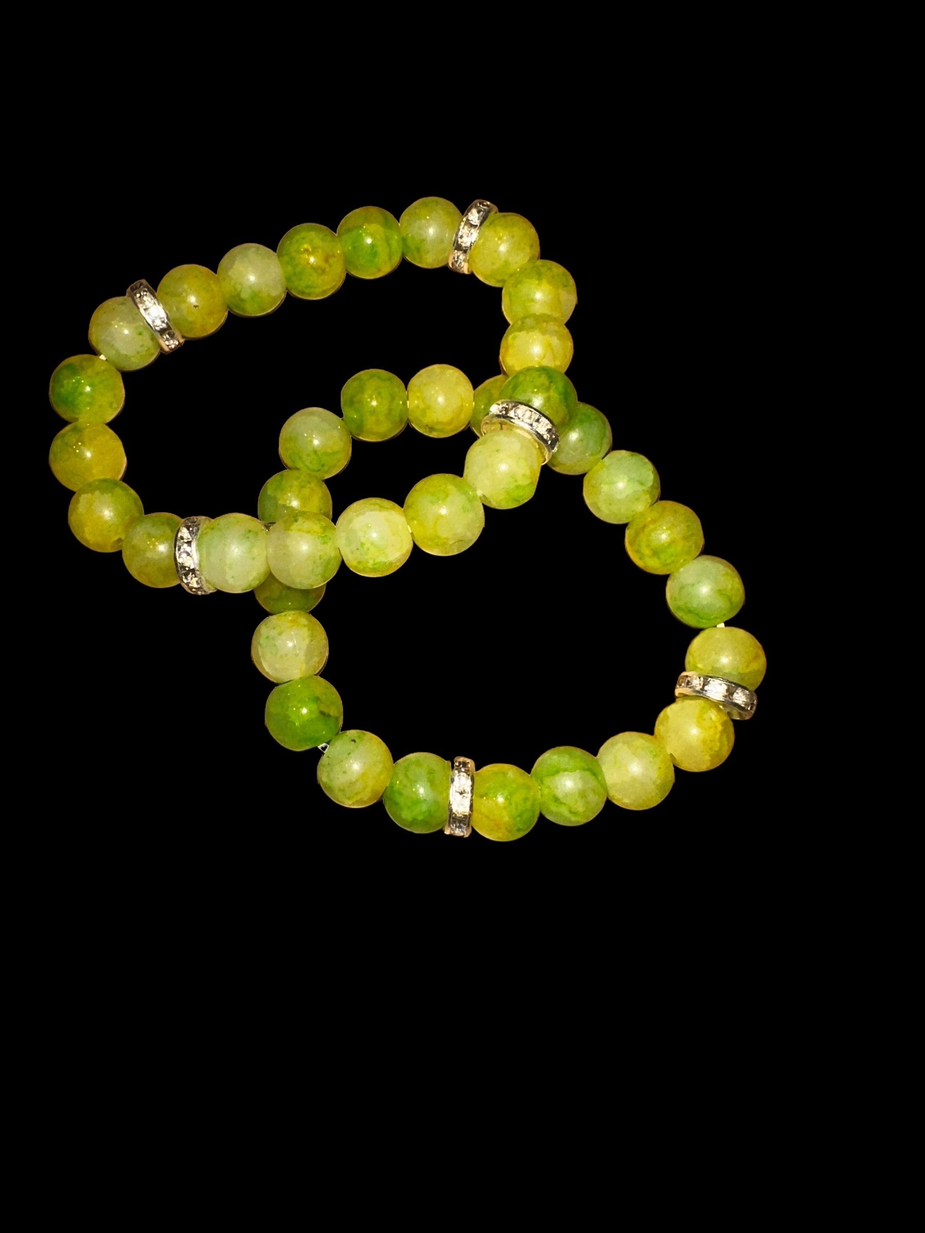 GREEN GRAPES BRACELET SET