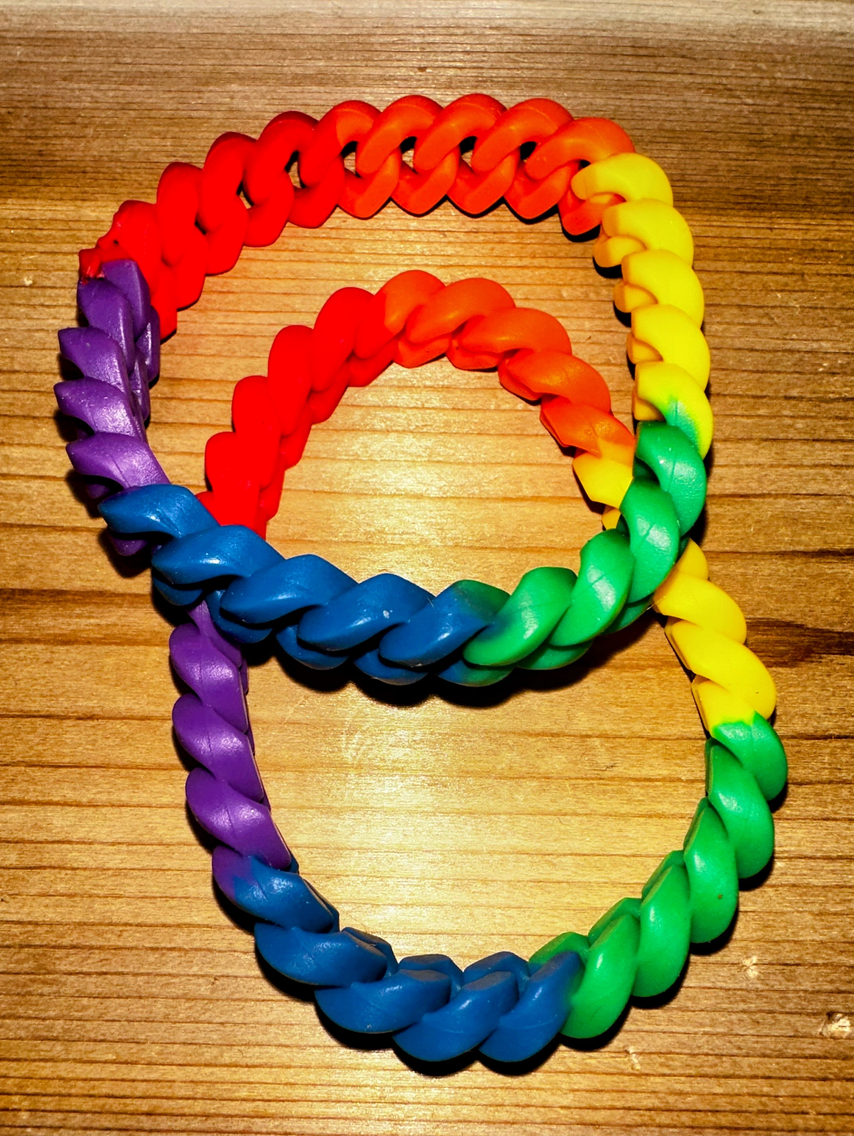 RAINBOW WRIST BRACELETS