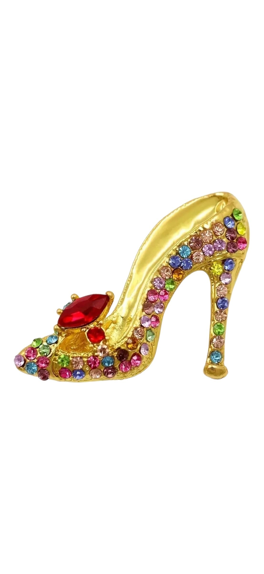 Multicolored Shoe Brooches