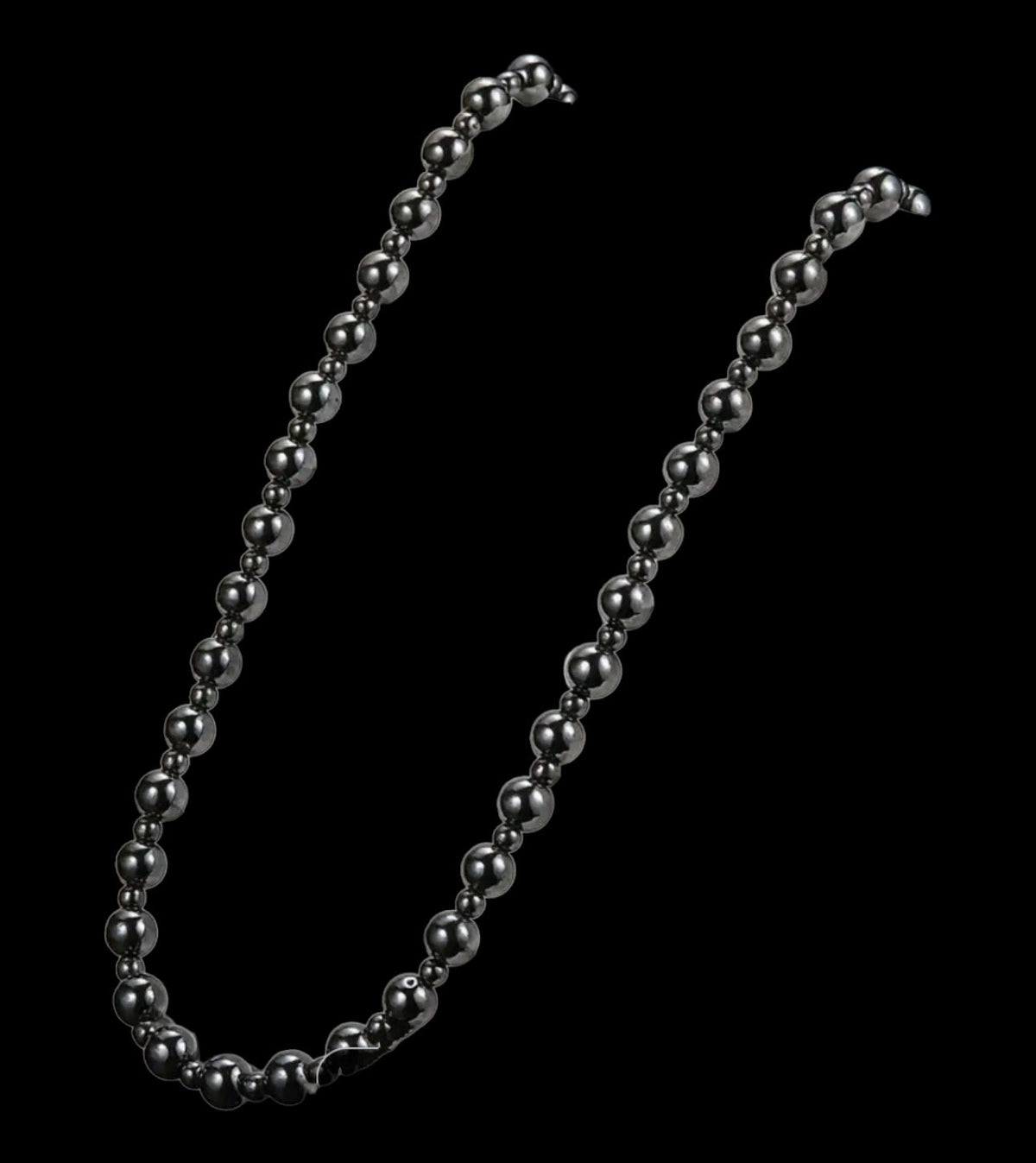 Natural Hematite Men's Necklace