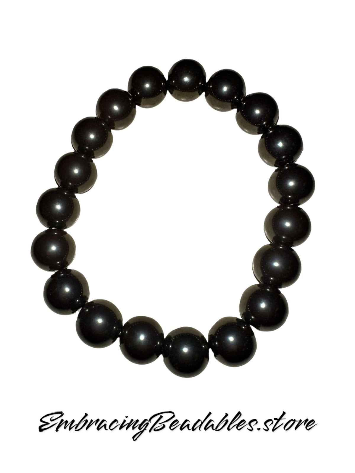 BLACK OBSIDIAN BRACELET