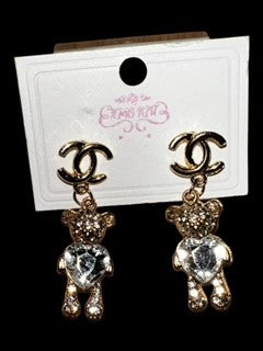 CC BEAR EAR RINGS